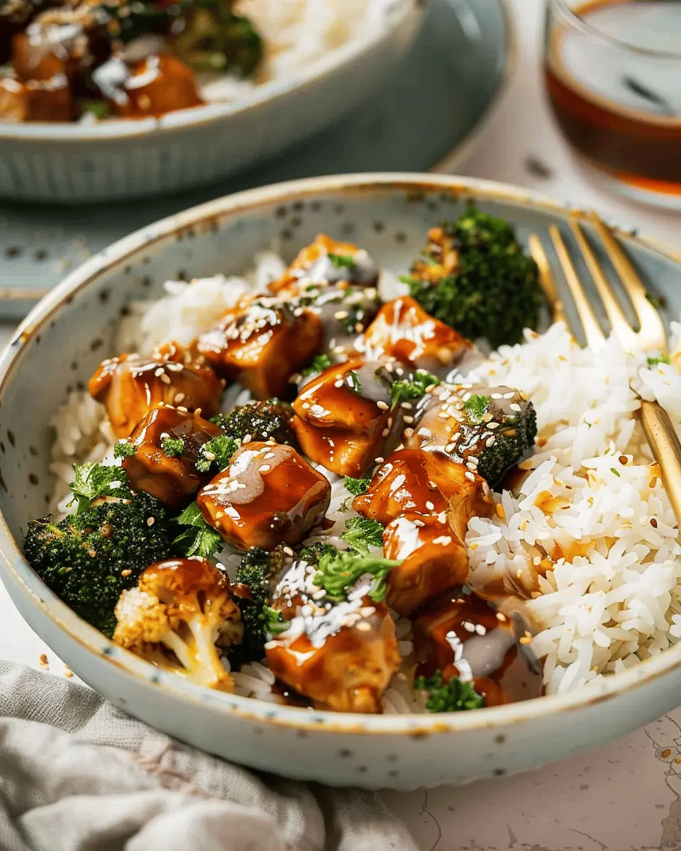 Sticky Chicken Rice Bowls: Easy Weeknight Delight for Food Lovers