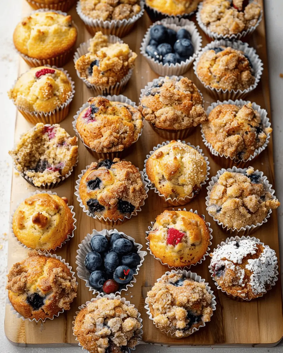 Ultimate Muffin Recipe (1 Batter, Many Flavors)