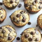 Perfect Banana Chocolate Chip Muffins