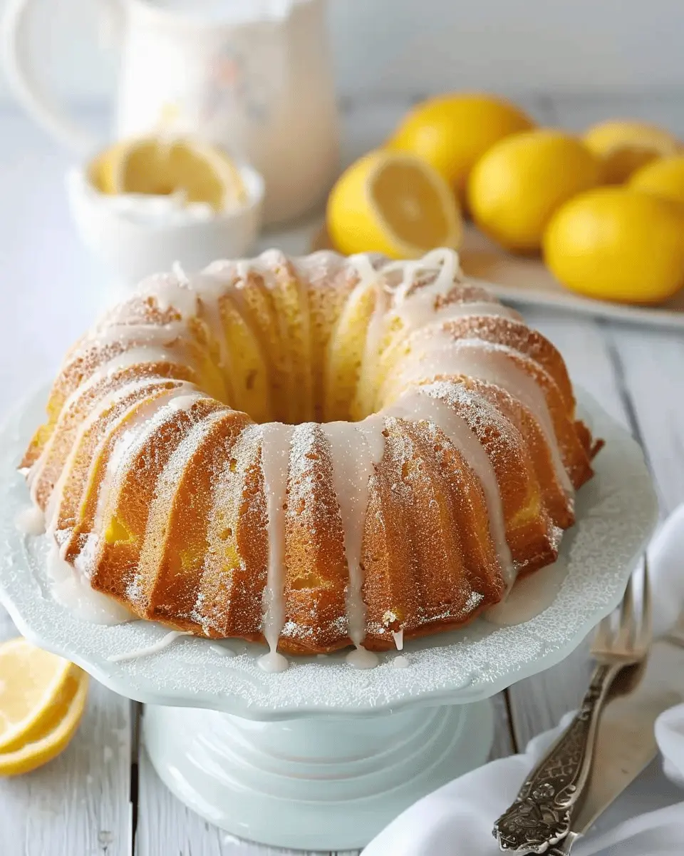 Lemon Bundt Cake: The Best Zesty Recipe for Home Bakers