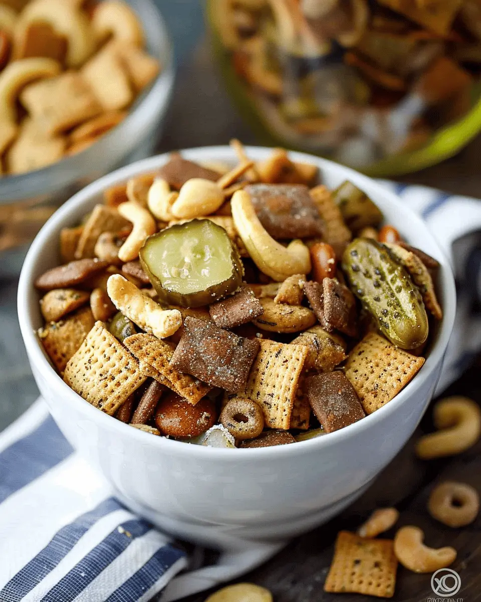 Dill Pickle Snack Mix: The Easy Crunch You Can’t Resist