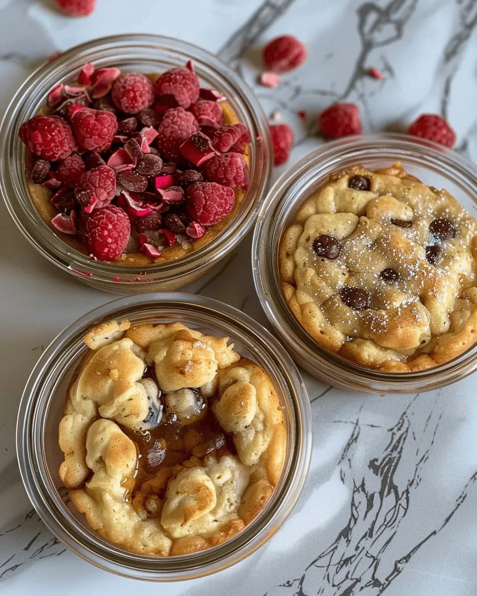 Baked Protein Pancake Bowls: Easy Meal Prep with Turkey Bacon and Chicken Ham