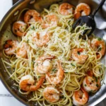 Garlic Shrimp Spaghetti