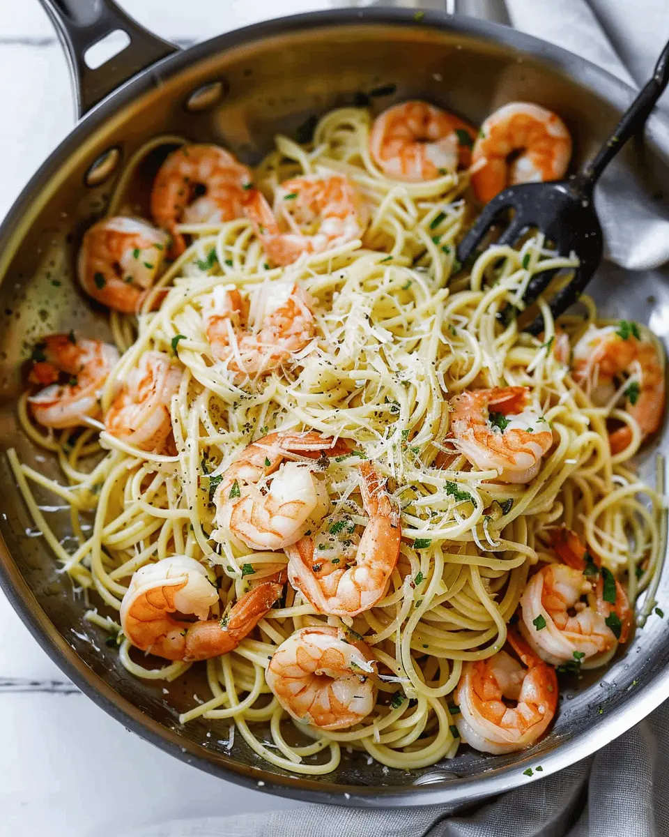 Garlic Shrimp Spaghetti: A Quick and Easy Indulgence at Home