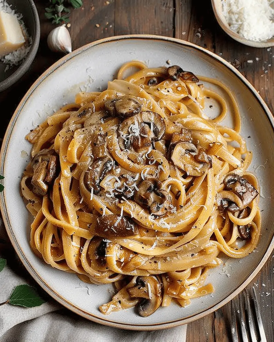 Caramelized Leek and Mushroom Gruyere Pasta: Best Comfort Food Delight