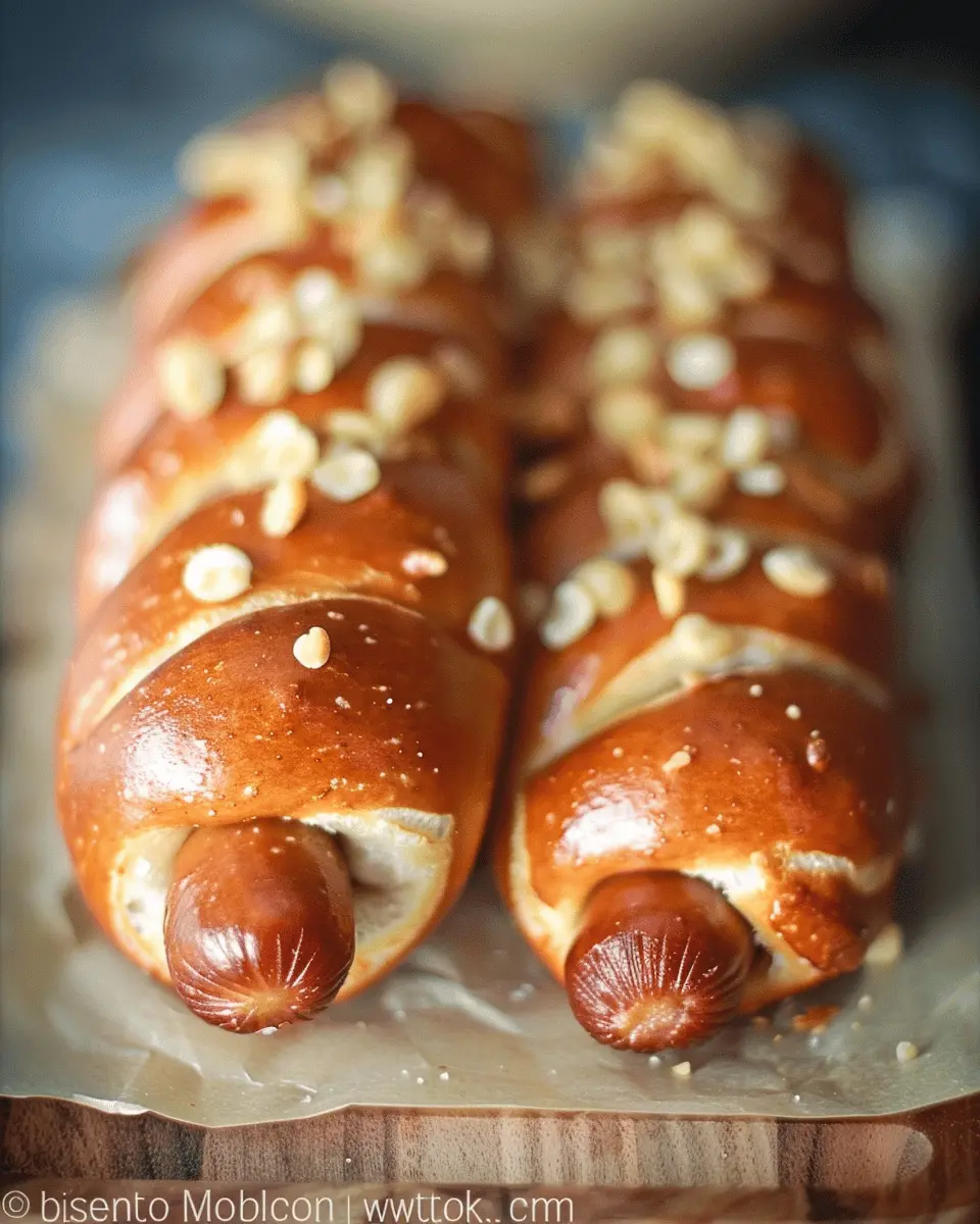 Pretzel Dog Recipe: Easy Homemade Treats with Turkey Bacon