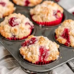 Cherry Cobbler Muffins