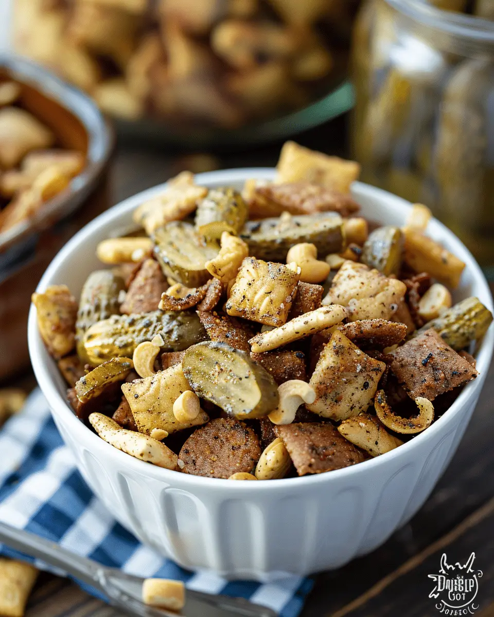 Dill Pickle Snack Mix: The Best Crunchy Treat for Snack Lovers