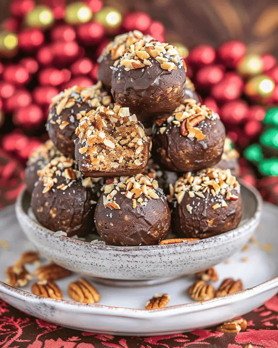 Pecan Pie Balls: Indulgent Treats for Any Homemade Dessert Table
