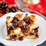 Chocolate Croissant Breakfast Bake