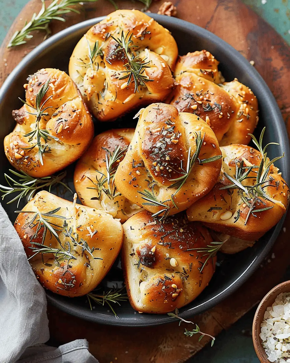 Easy Garlic Rosemary Focaccia Muffins That Elevate Your Baking Game