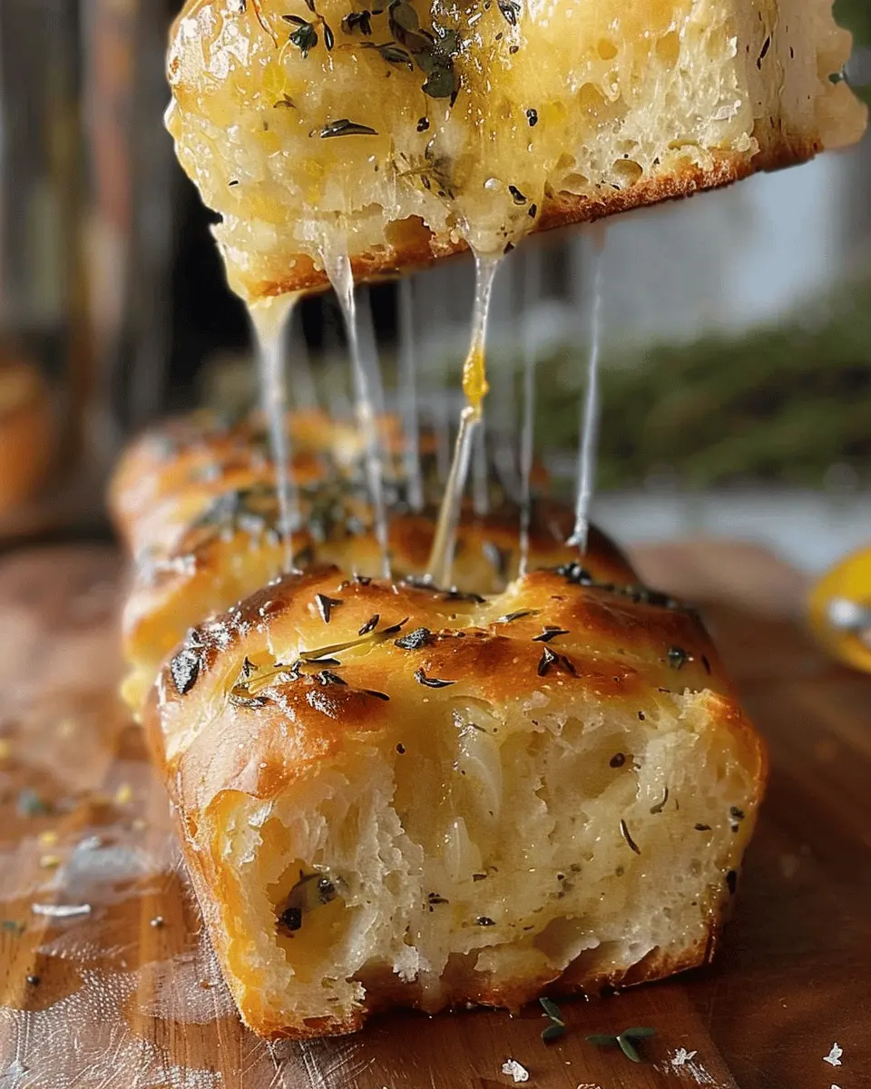 Garlic Focaccia Cheesy Bread: The Easy Comfort You Crave