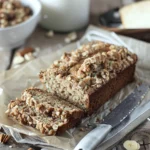 Zucchini Coffee Cake Bread with Cinnamon Streusel