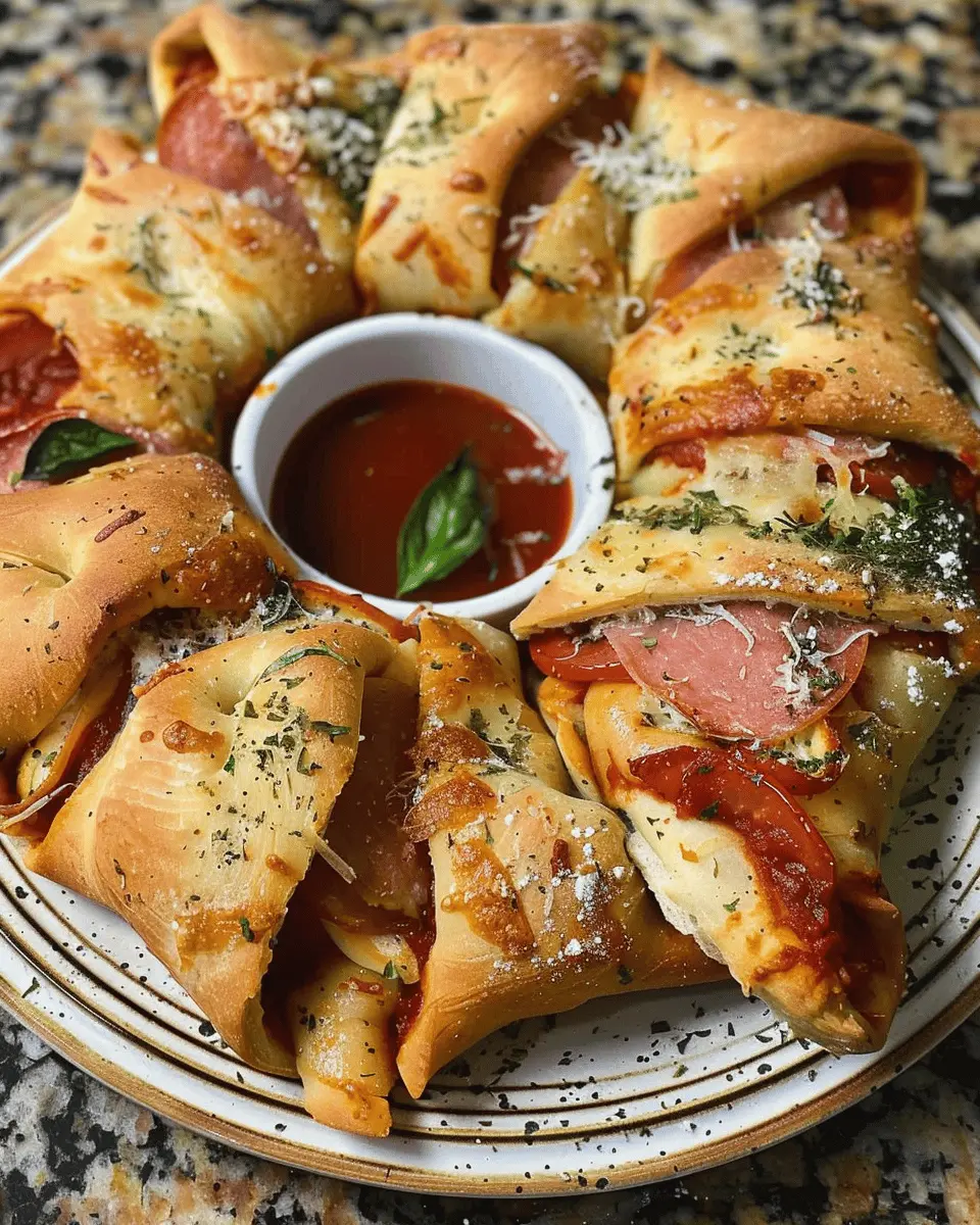 Italian Stromboli: Easy Recipe with Turkey Bacon and Chicken Ham