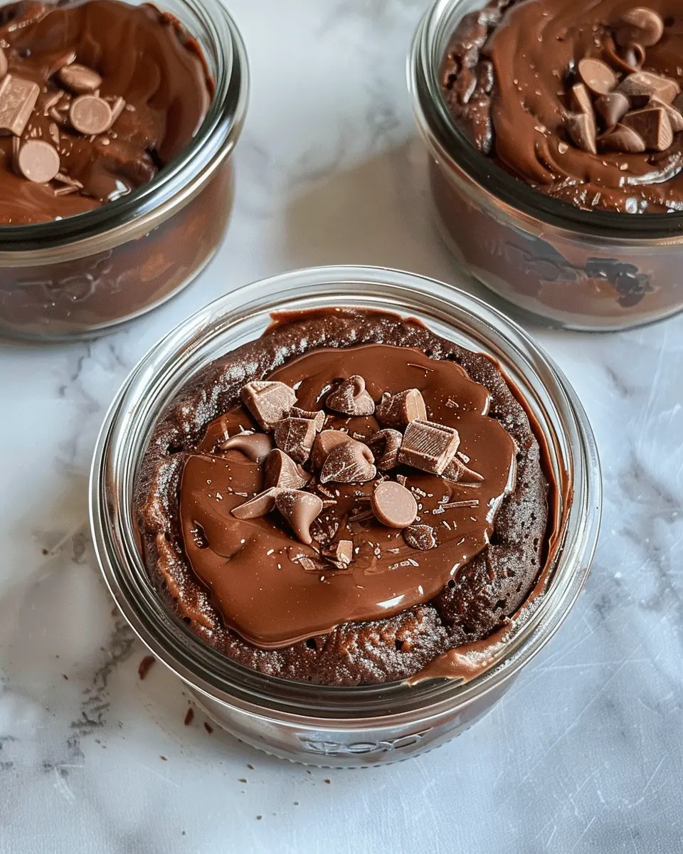 Breakfast meal prep: Indulgent Double Chocolate Baked Protein Pancake Bowls