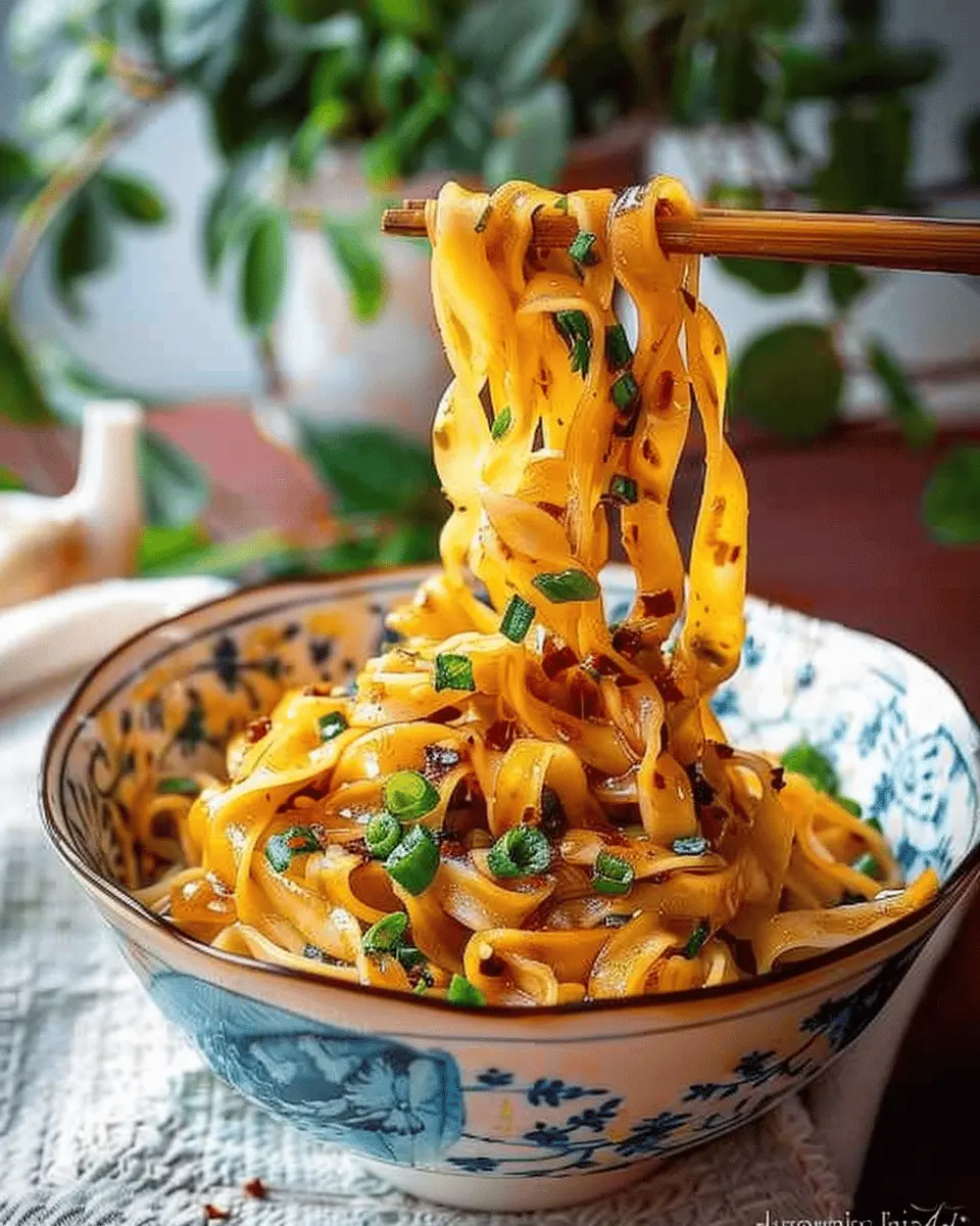 10-Minute Garlic Chili Oil Noodles: The Quickest Comfort Dish