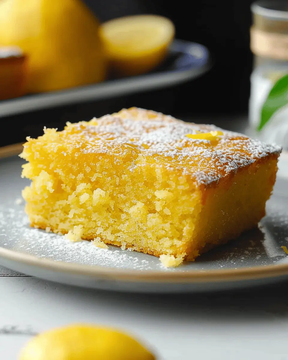 A Lemon Cake to Die For: The Best Indulgent Recipe Ever