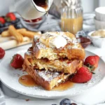 Churro Stuffed French Toast