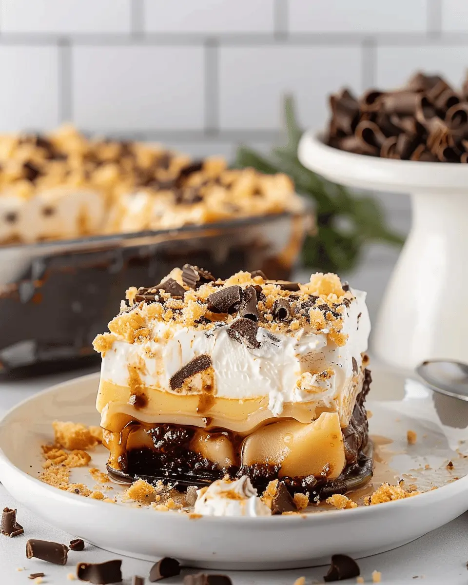 Turtle Lasagna Dessert: Indulgent Layers of Delightful Flavor