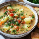 Best Easy Soup Recipes : German Potato Soup (Kartoffelsuppe)