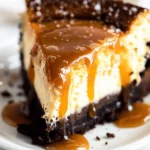 Caramel Brownie Cheesecake