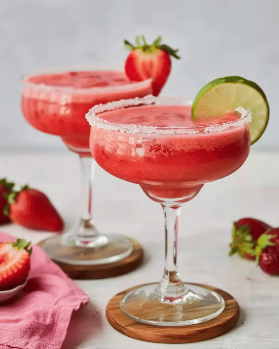 Classic Frozen Strawberry Margarita: The Best Refreshing Treat