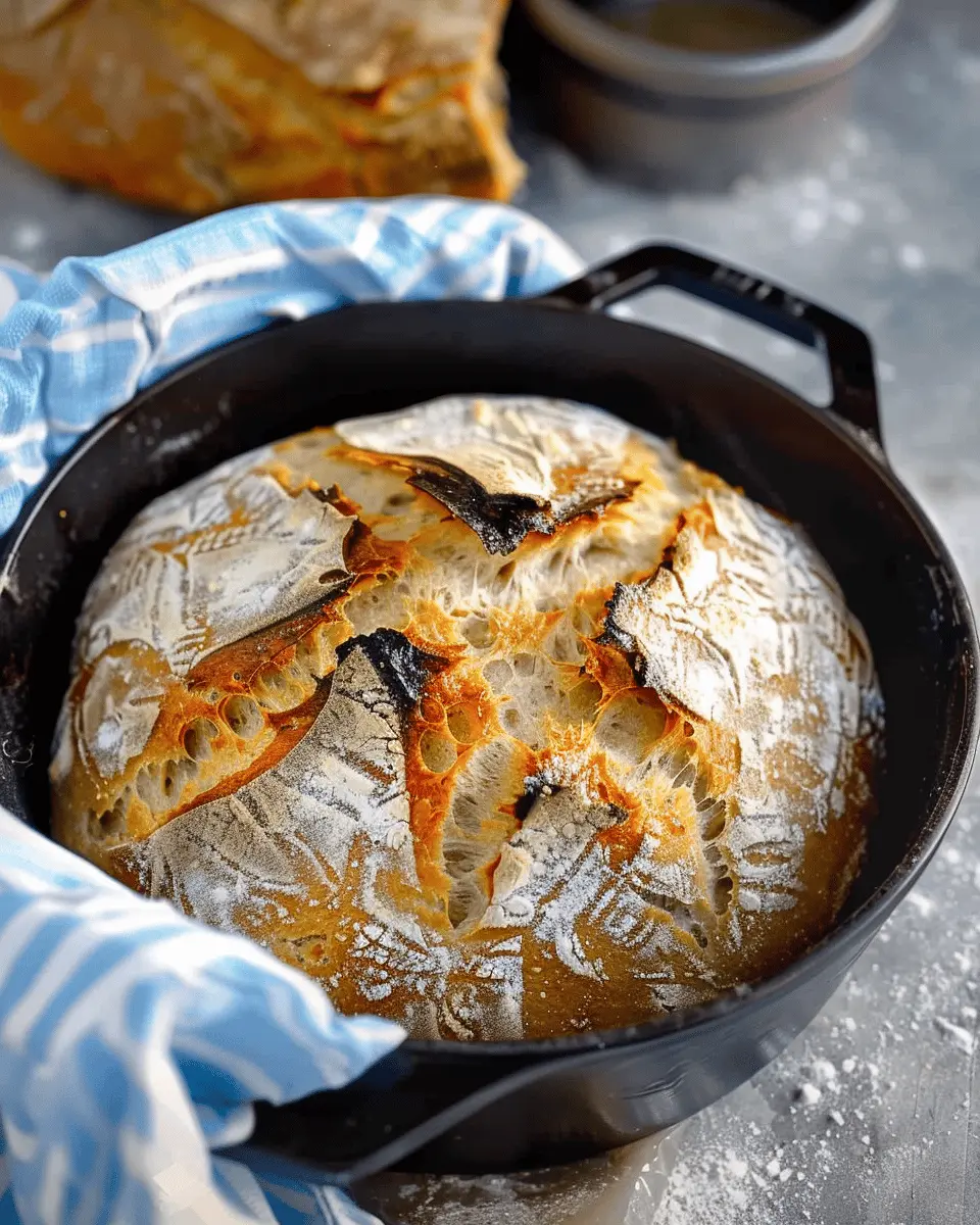Dutch Oven No Knead Bread: The Easy Homemade Joy You Crave