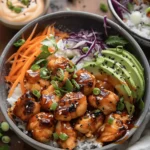 Easy Cheap Dinner Ideas : Bang Bang Chicken Bowl