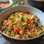 Easy Cheap Dinner Ideas : Quick Tasty Chicken Ramen Stir Fry Recipe