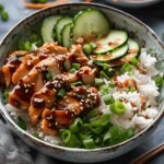 Easy Cheap Dinner Ideas : Sticky Chicken Rice Bowls Recipe