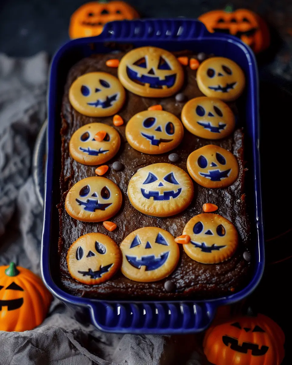Easy Halloween food ideas: Indulgent Halloween Brookies to Impress