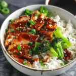 Easy Healthy dinner recipes : The Best Teriyaki Chicken Rice Bowl