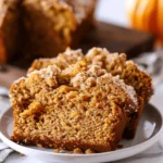 Easy Moist Pumpkin Bread Recipe , Diy Pumpkin Bread | Best for Fall : Easy Pumpkin Bread with Crumb Topping