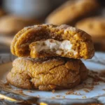 Easy Pumpkin Cookie recipes dessert : Pumpkin Cheesecake Cookies: 1 Secret for amazing cookies
