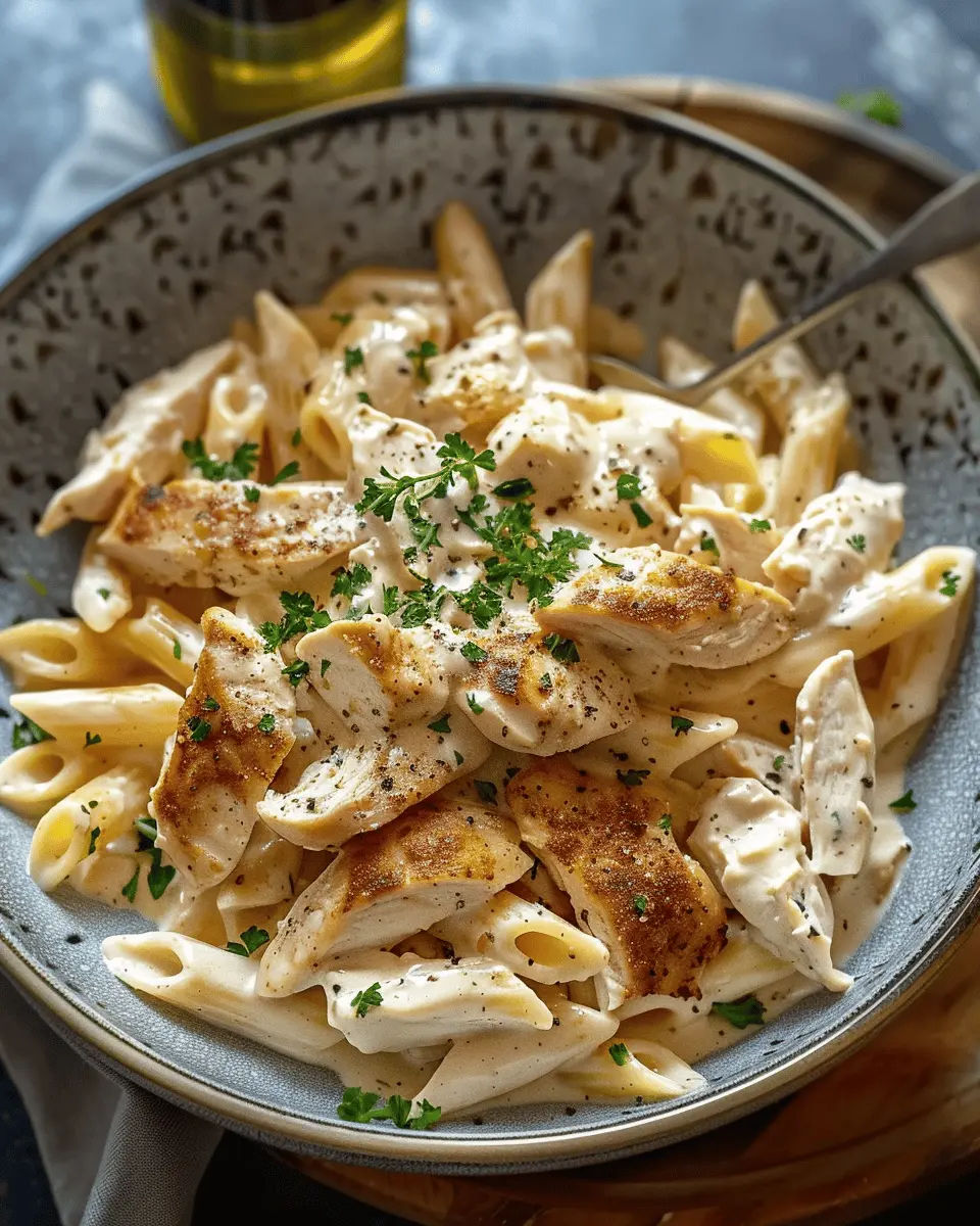 Easy Recipes Dinner: Indulgent Creamy Boursin Chicken Pasta in 30 Minutes