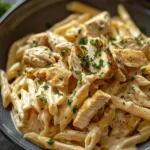 Easy Recipes Dinner : Creamy Boursin Chicken Pasta (30-Minutes)