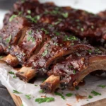 Easy Recipes Dinner : Dump and Go Crockpot Honey Garlic Soy Spareribs