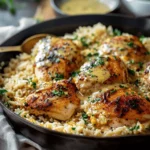 Easy Recipes Dinner : Sizzle Up Creamy Smothered Chicken And Rice: A Cooking Guide