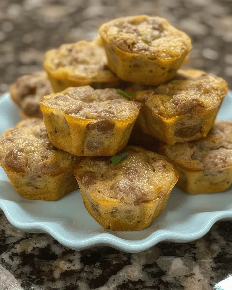 Easy Sausage Pancake Muffins Made Simple for Delicious Mornings