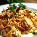 Easy Spicy Southern Chicken Spaghetti