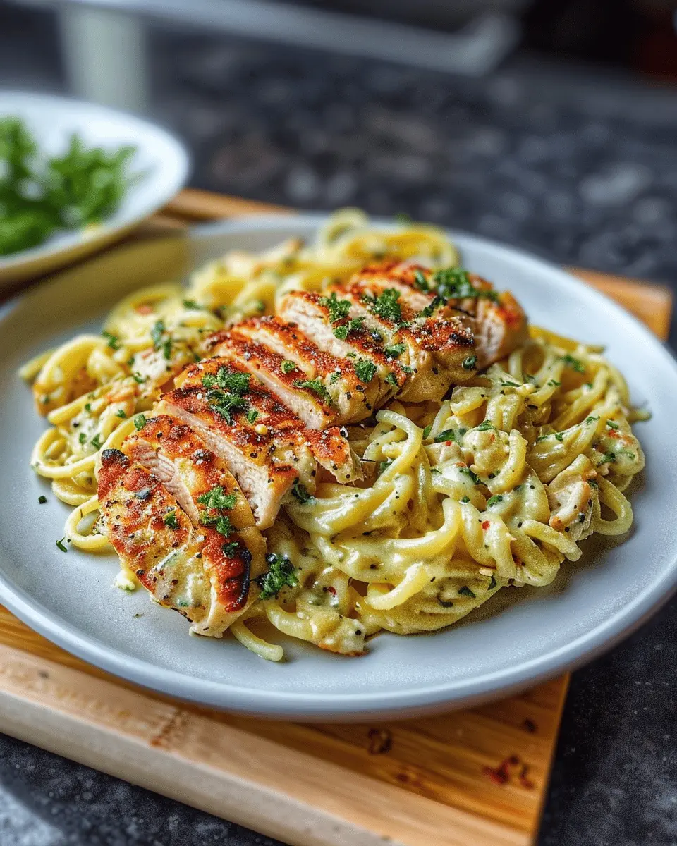 Easy Summer Meals Ideas: Indulgent Creamy Garlic Parmesan Chicken Pasta