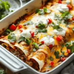 Easy Summer Meals Ideas : Easy Ground Beef Enchiladas