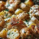 Easy Summer Meals Ideas : Garlic Parmesan Crockpot Chicken and Potatoes : An Incredible Ultimate Recipe