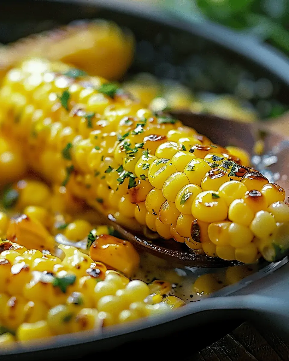 Easy Summer Meals Ideas: Indulgent Honey Butter Skillet Corn