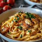Easy Summer Meals Ideas : Irresistibly Easy Cowboy Butter Chicken Linguine in 30 Minutes