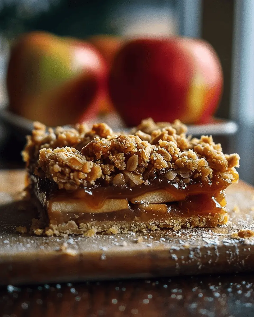 Easy Summer Meals Ideas: Indulge in Salted Caramel Apple Crumble Bars