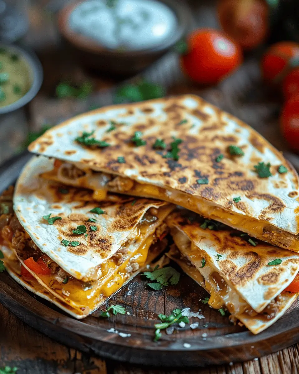 Easy Summer Meals Ideas: Juicy Smashburger Quesadillas with Turkey Bacon