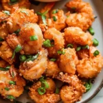 Easy finger foods for parties : Air Fryer Bang Bang Shrimp