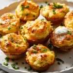 Easy side dishes Cheesy Mashed Potato Puffs