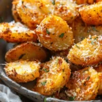 Easy side dishes Crispy Parmesan Potatoes